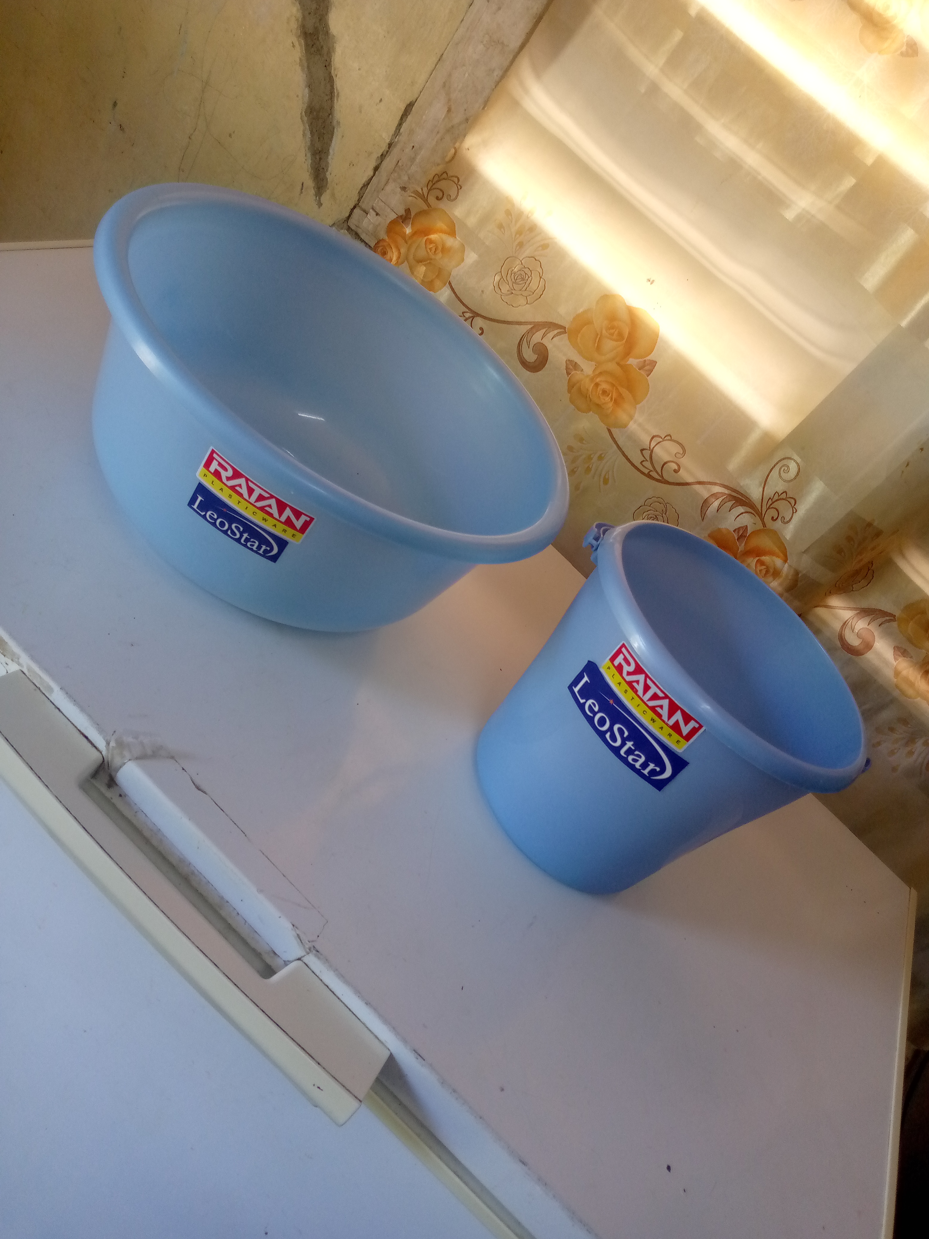 Sed de palangana y cubo